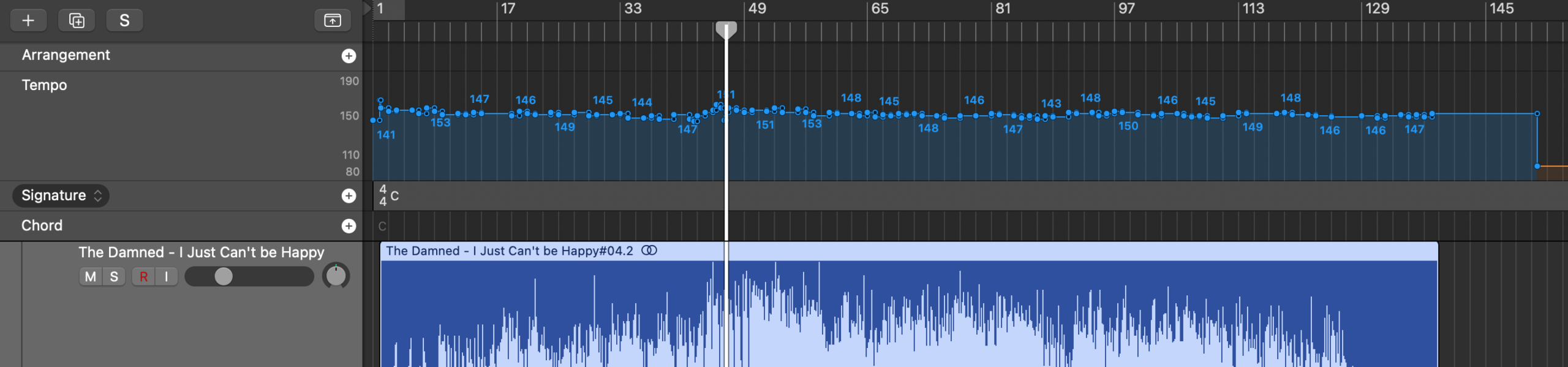 Logic Pro Global Tracks Setup